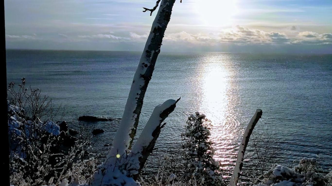 Cliff Dweller on Lake Superior