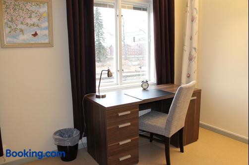 Hotell Lilla Station - Köping - Living room