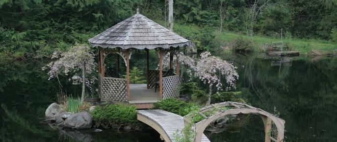 A Hidden Haven & Water Garden Cottages - Port Angeles - Patio