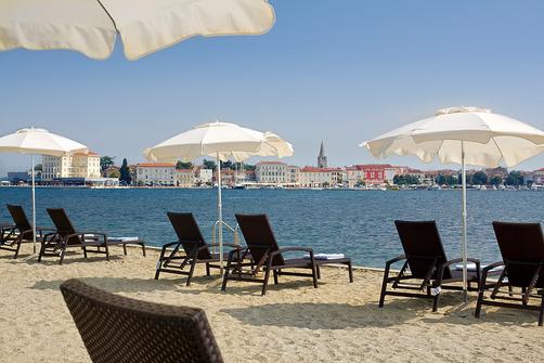 Fortuna Island Hotel - Porec - Beach
