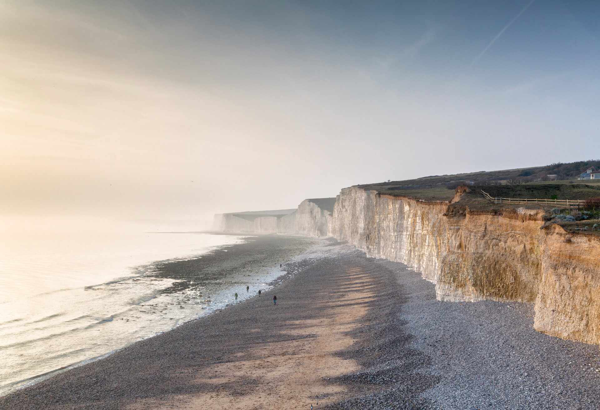 Overview of the cliffs from Birling Gap.