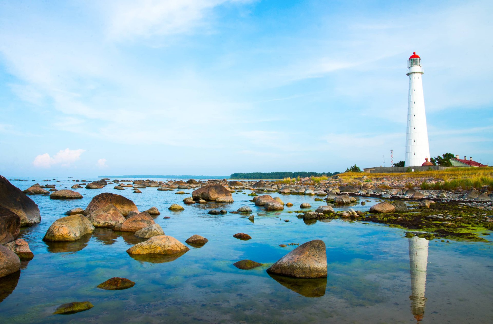 Lighthouse on Hiiumaa island, Estonia.