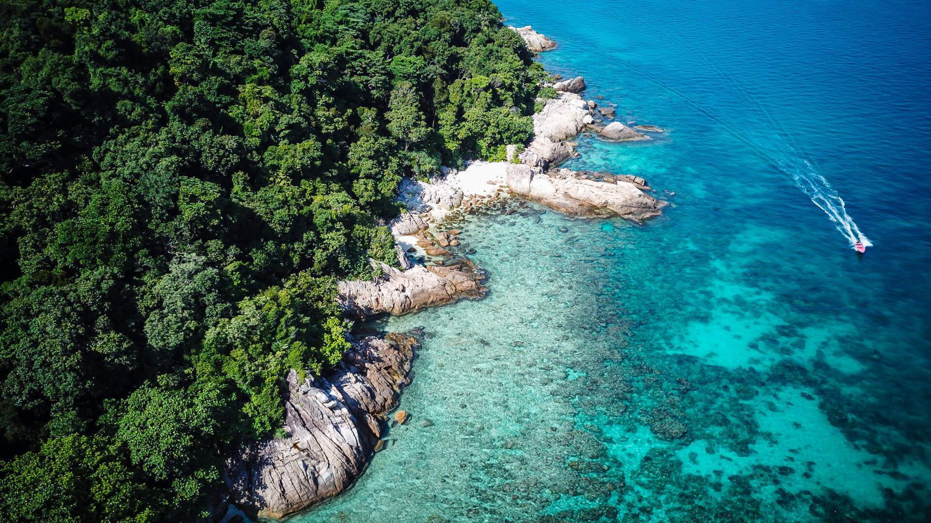 Crystal clear water