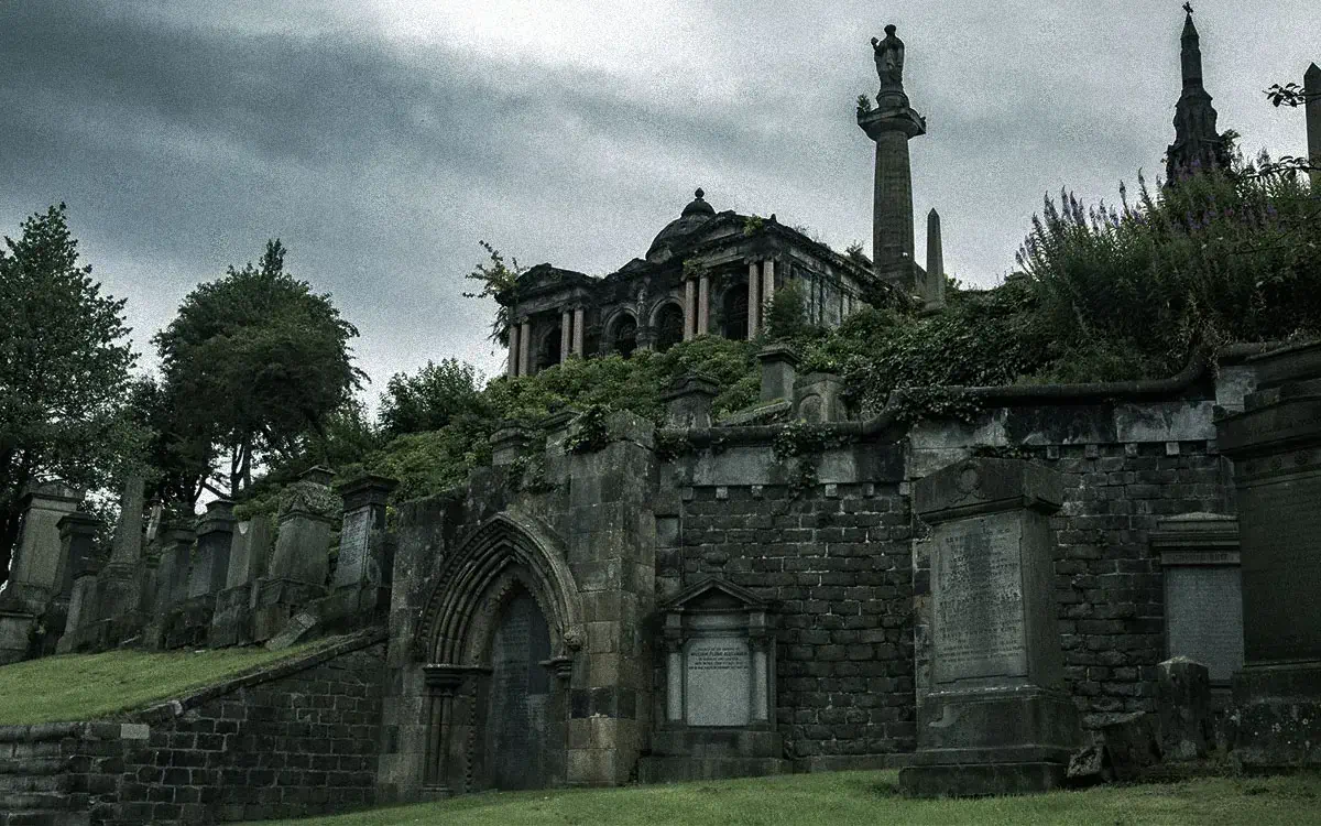 Glasgow Necropolis Haunted Britain