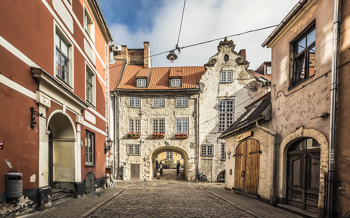 Riga Latvia old town