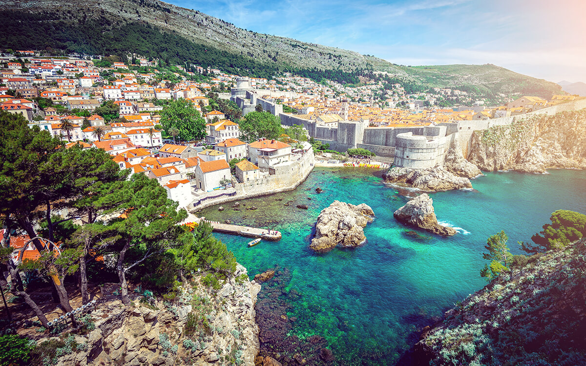 romantic getaways dubrovnik view