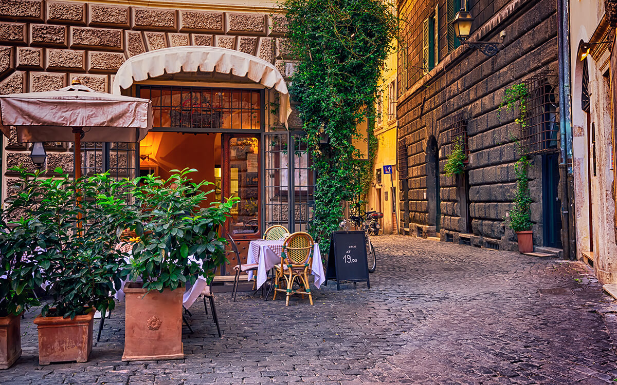 romantic getaways rome