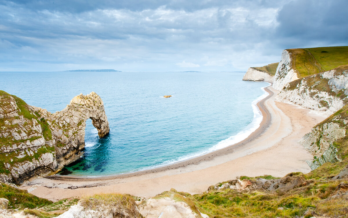 Durdle Door Beach, Dorset, England