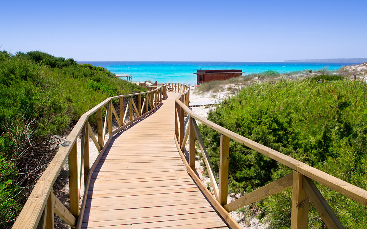 Playa de Migjorn Formentera