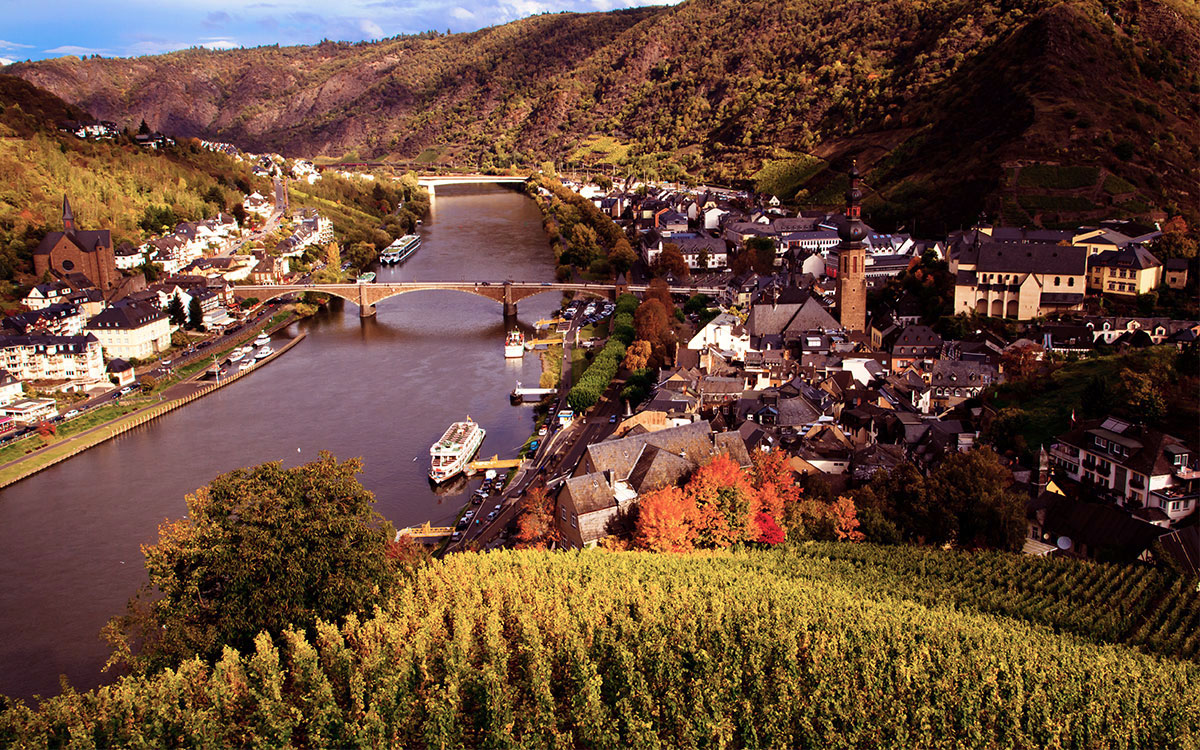 Moselle Valley Romantic Autumn