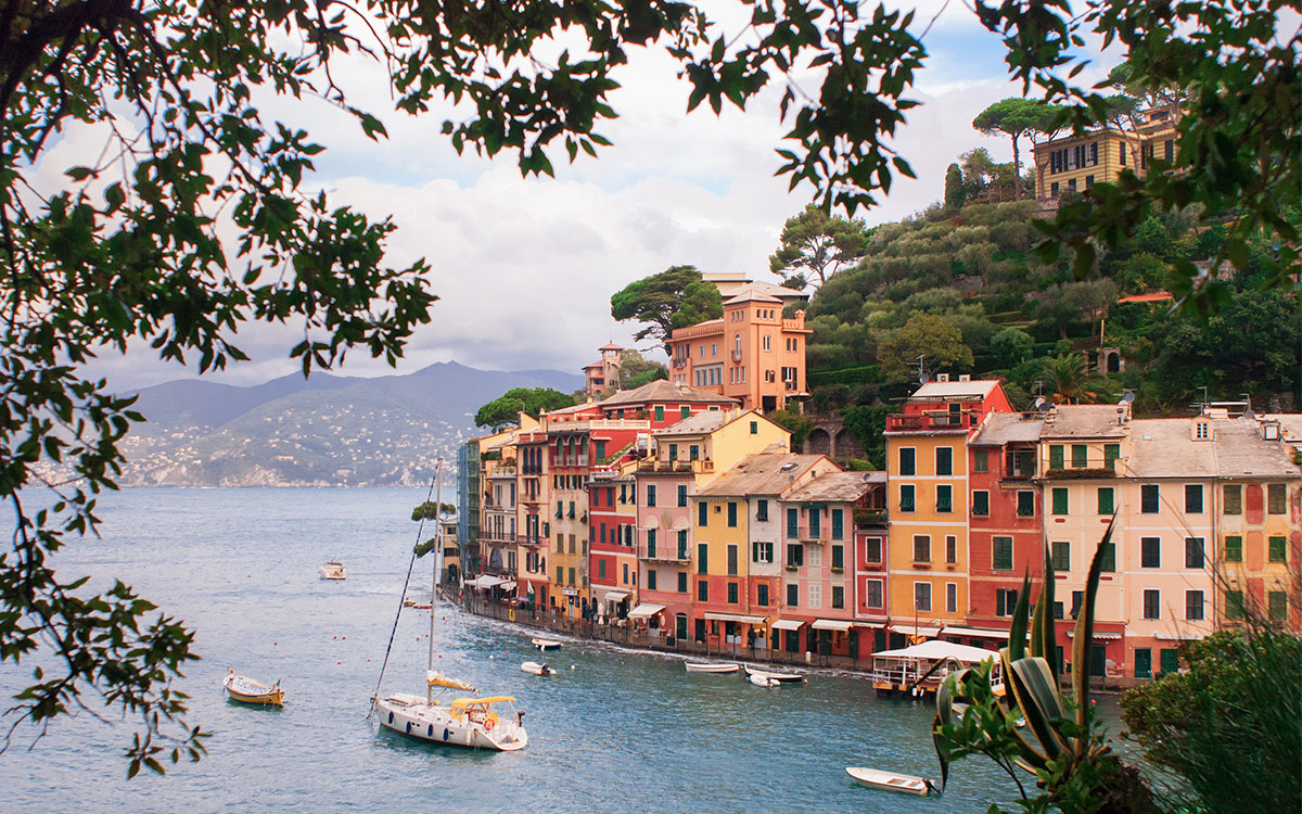 Portofino Italy Romantic Autumn
