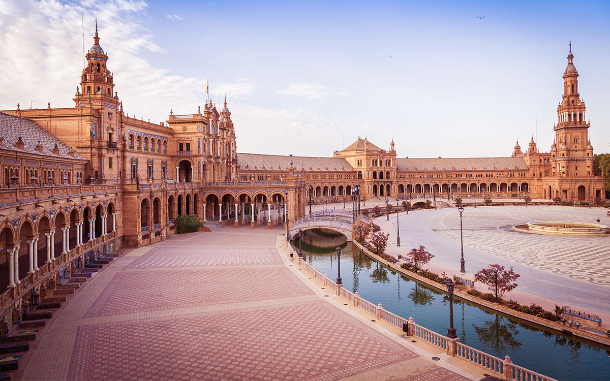 Seville Spain Romantic Autumn