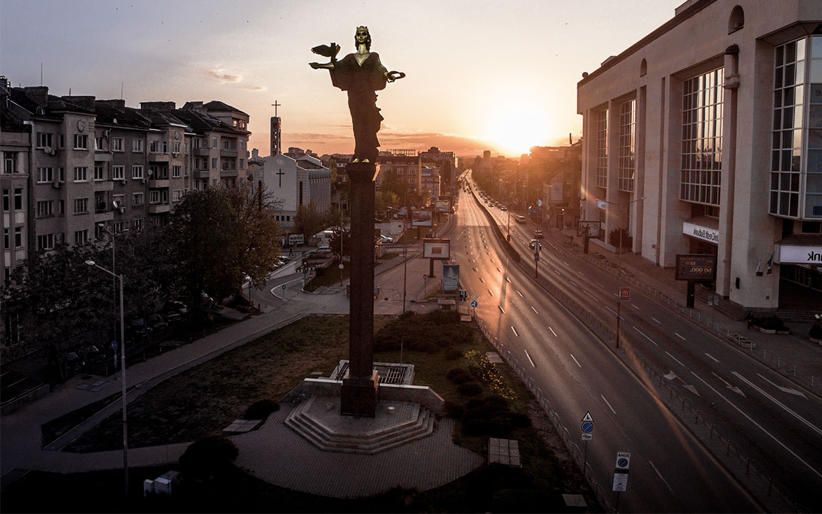 Sofia Bulgaria Romantic Autumn