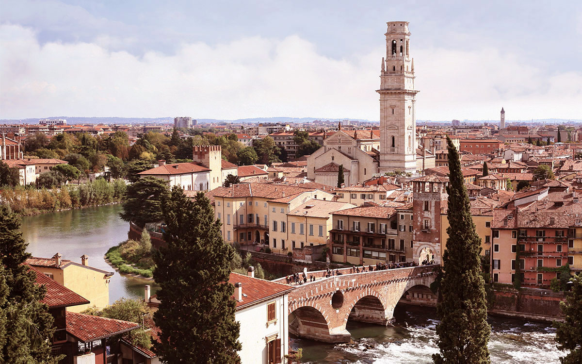 Verona Italy Romantic Autumn