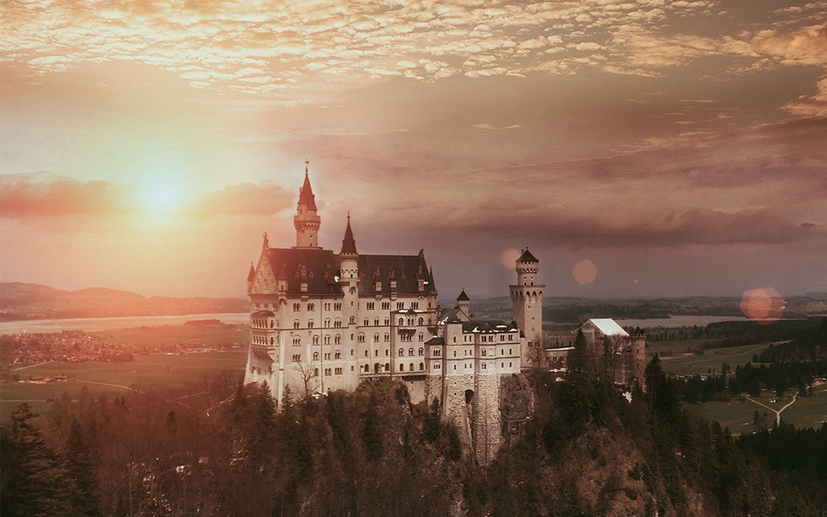 Neuschwanstein Castle Romantic Proposal