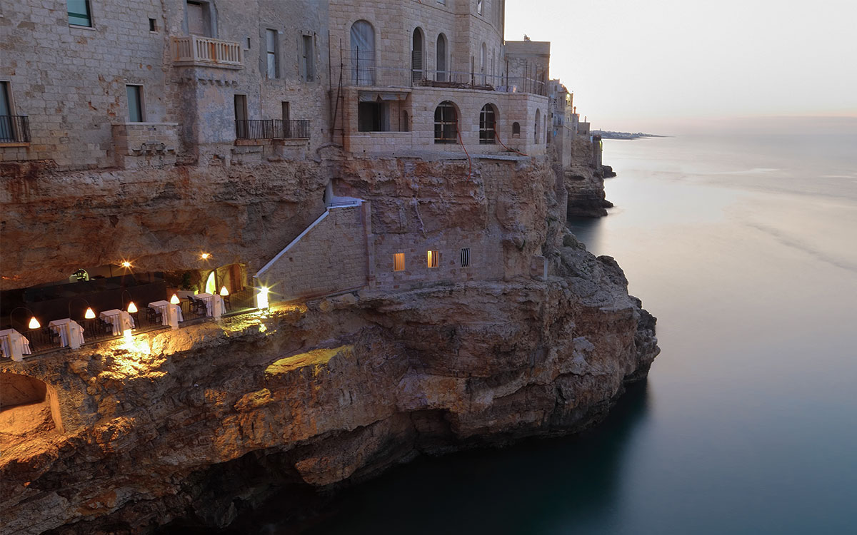 Grotta Palazzese Romantic Proposal