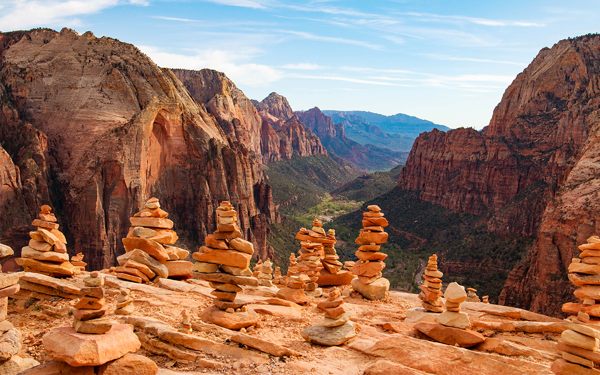 Zion Park is one of the most amazing places in America
