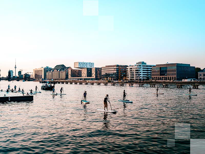Spend this summer on the Spree. Who needs a beach?