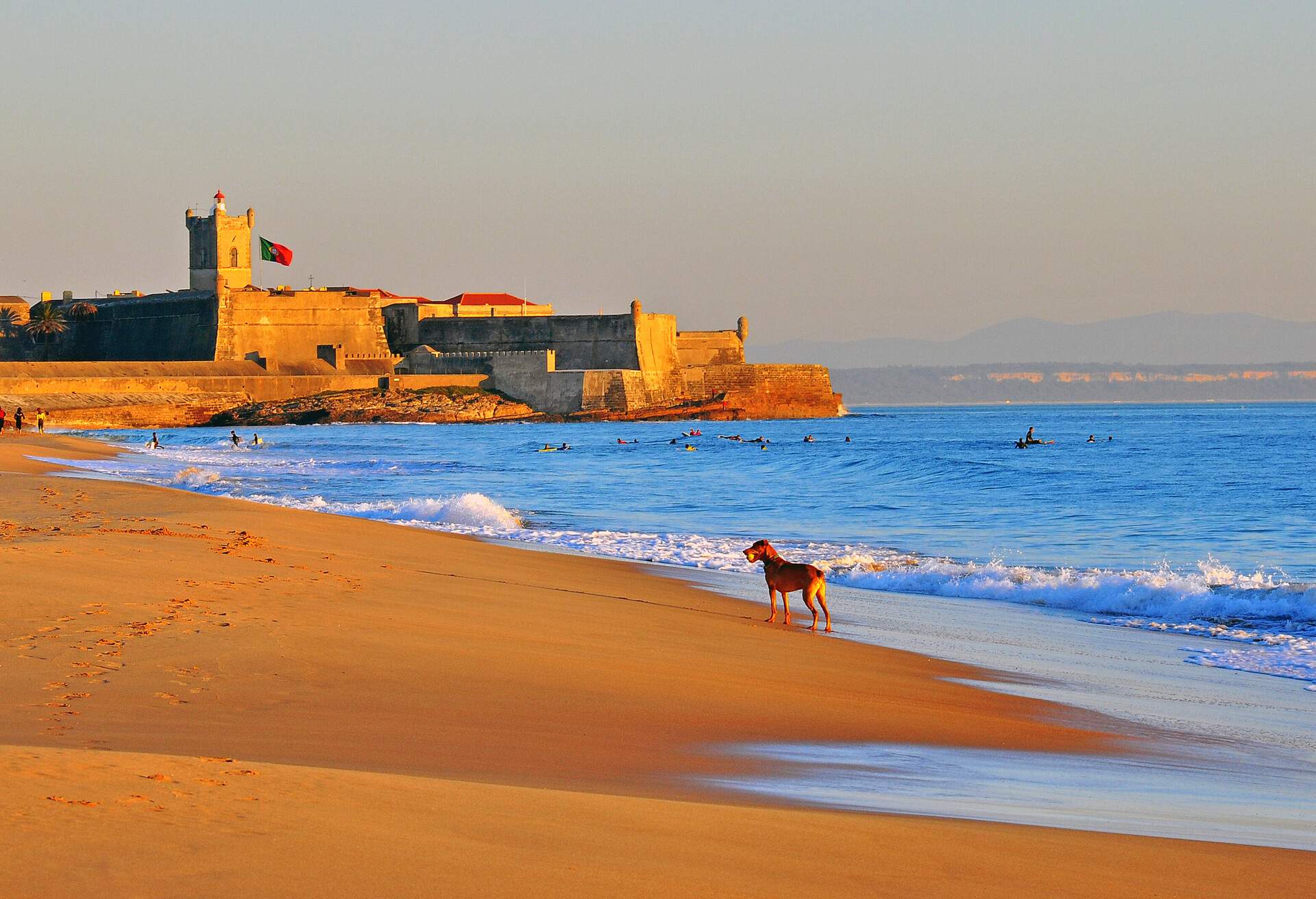 Carcavelos beach, Portugal