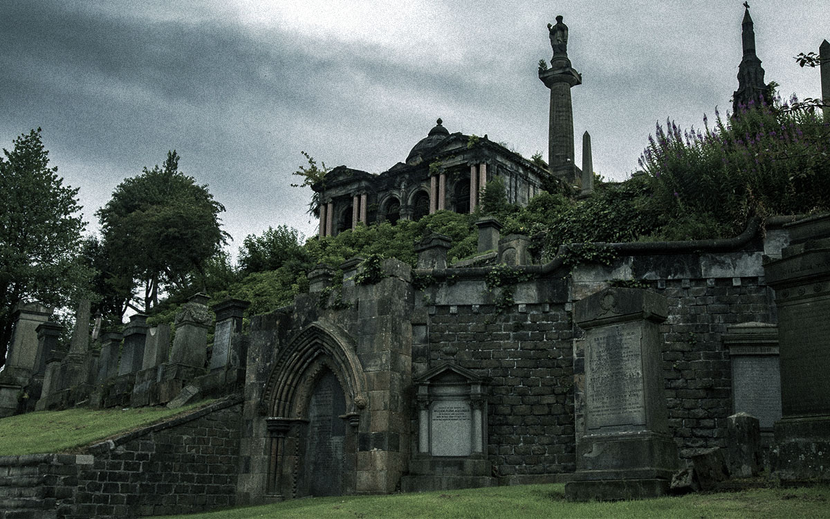 Glasgow Necropolis Haunted Britain
