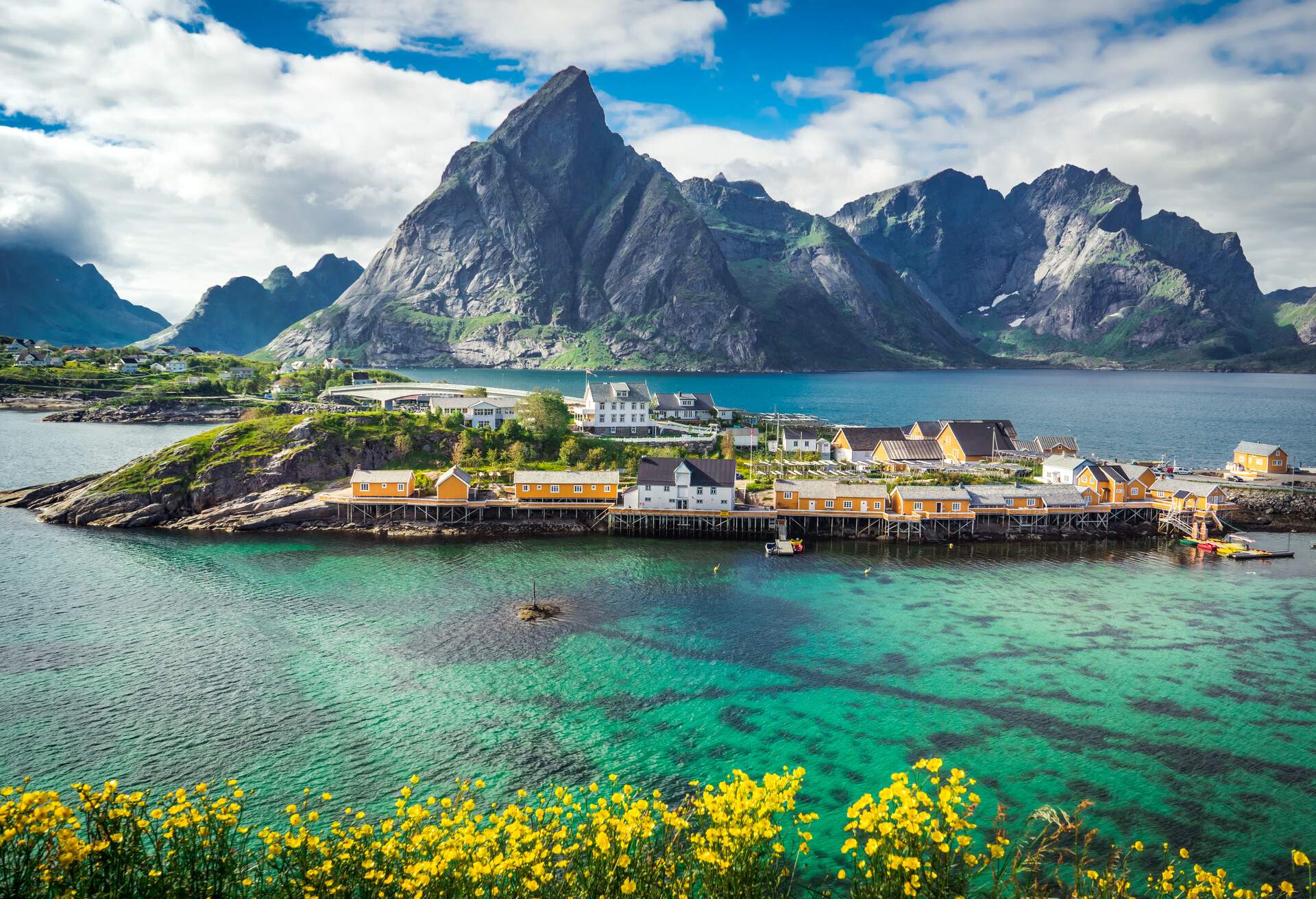 NORWAY LOFOTEN ISLAND MOSKENES