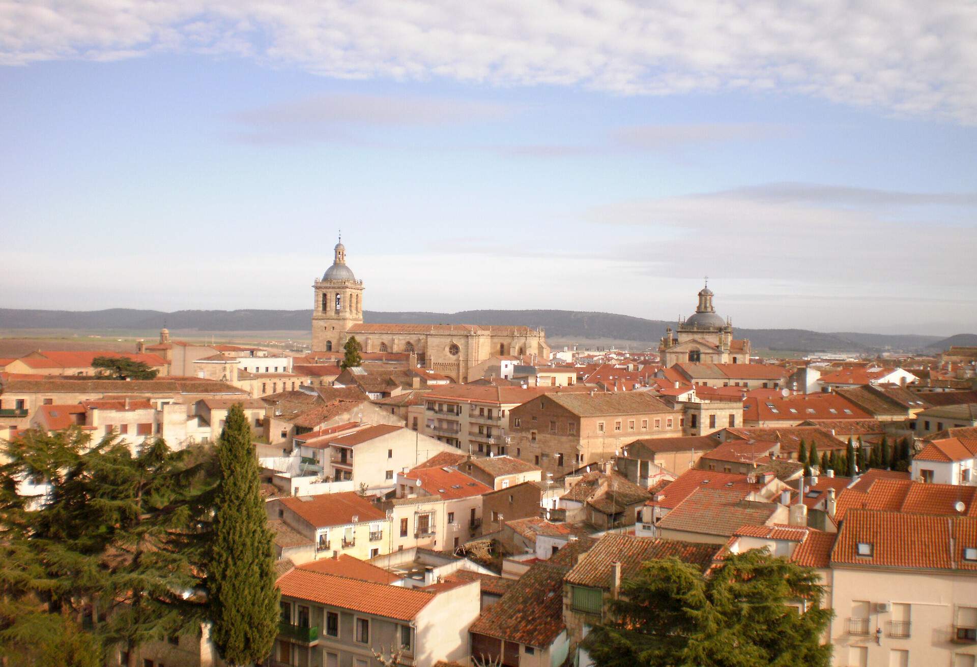 SALAMANCA CIUDAD RODRIGO SKYLINE OF THE VILLAGE