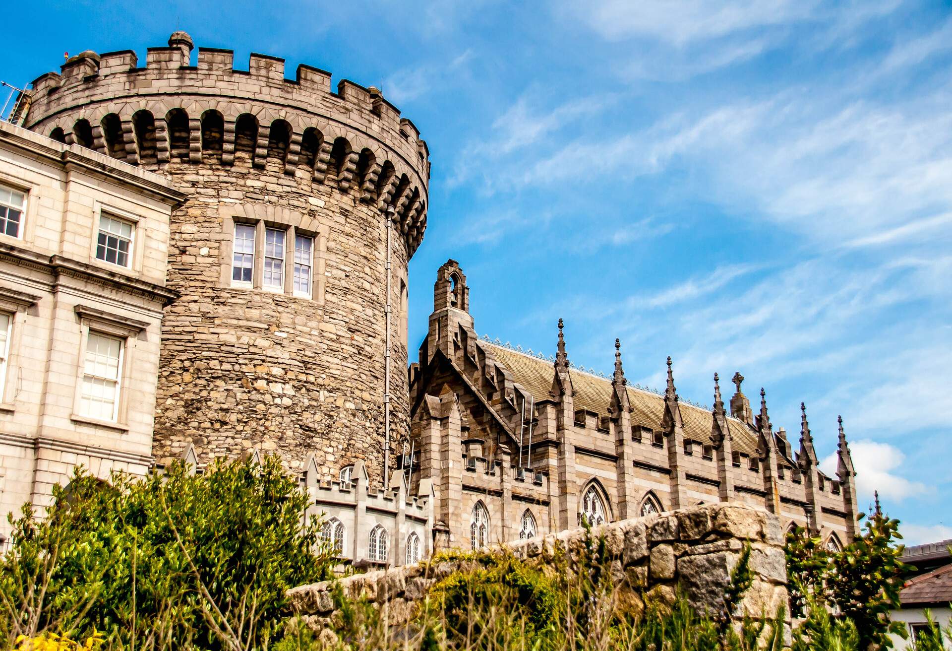 the castle in Dublin
