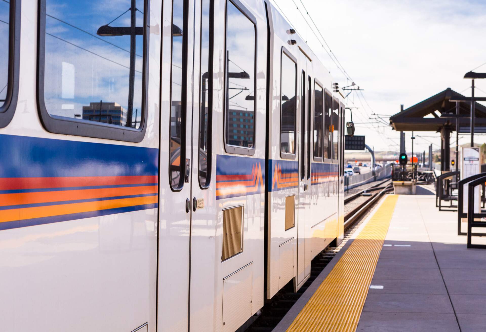 lightrail station ; Shutterstock ID 269475317