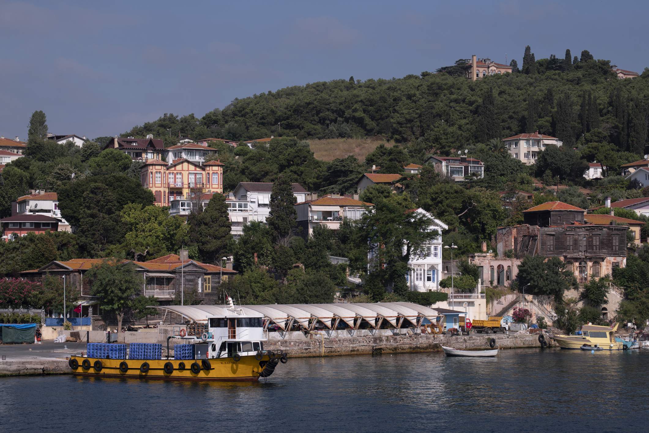 Coastal view of The Prince’s Islands