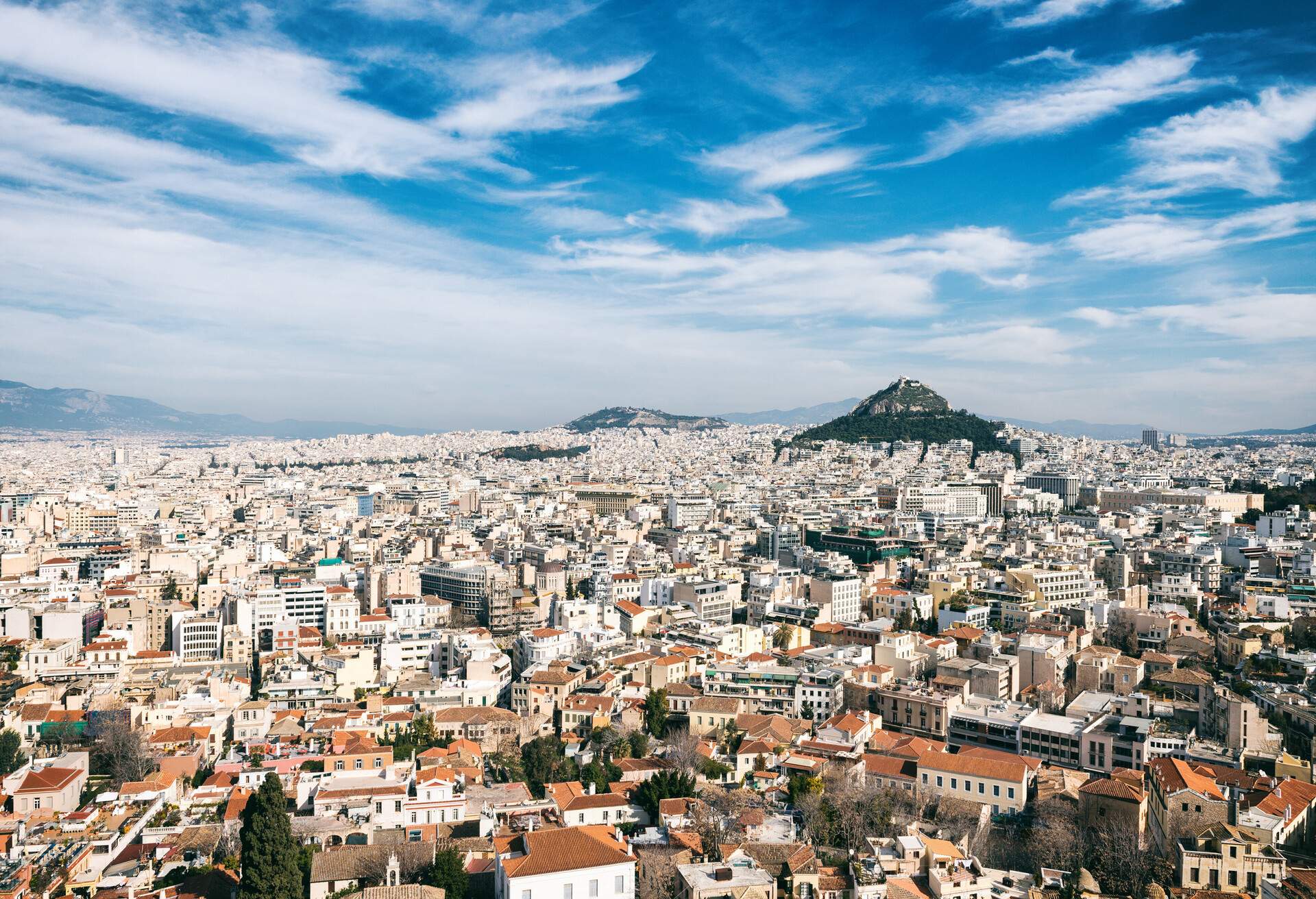 Cityscape of Athens, Greece; Shutterstock ID 373931032; Purpose: Destiny; Brand (KAYAK, Momondo, Any): Any