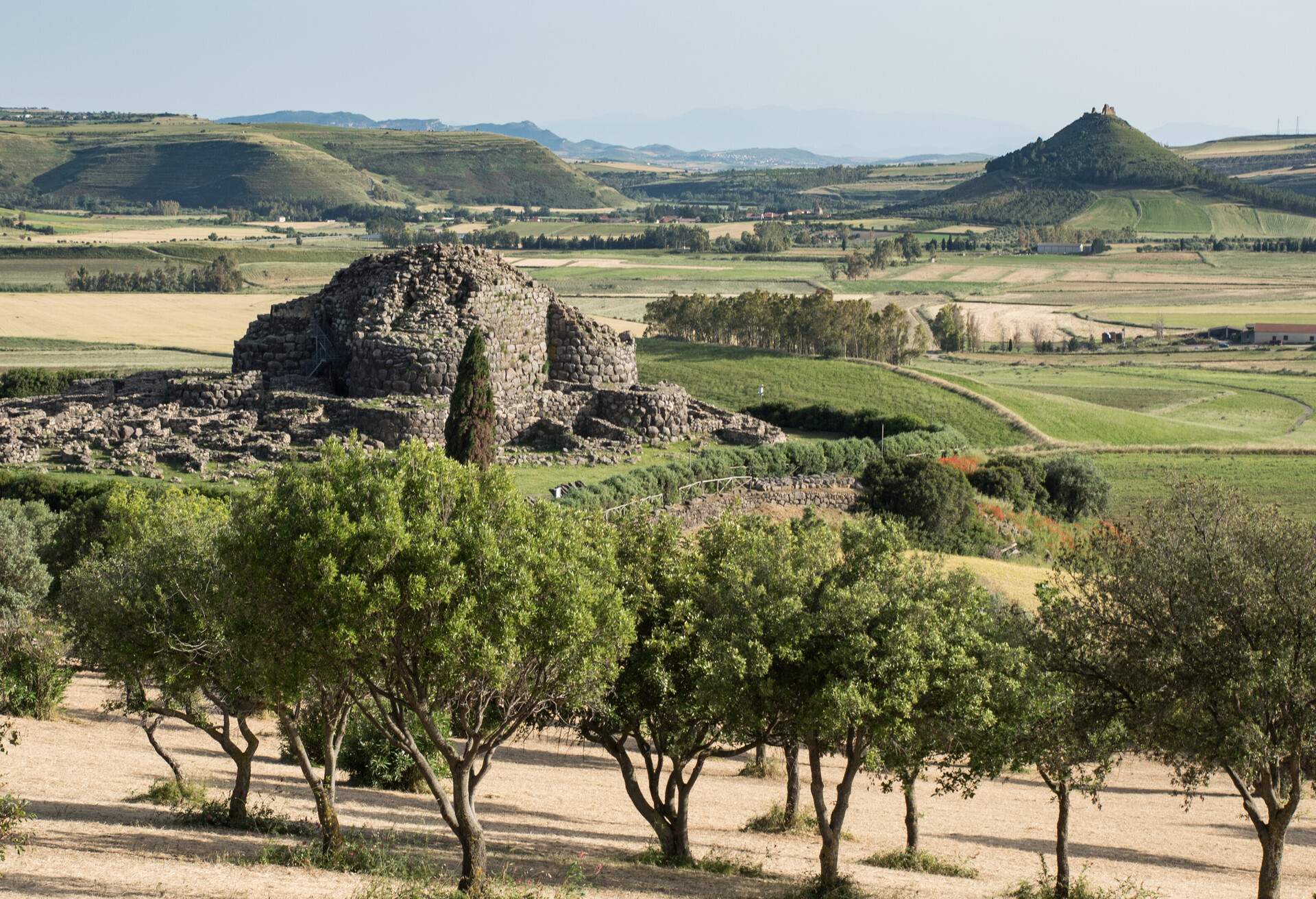 The ancient nuraghe Su Nuraxi - Barumini