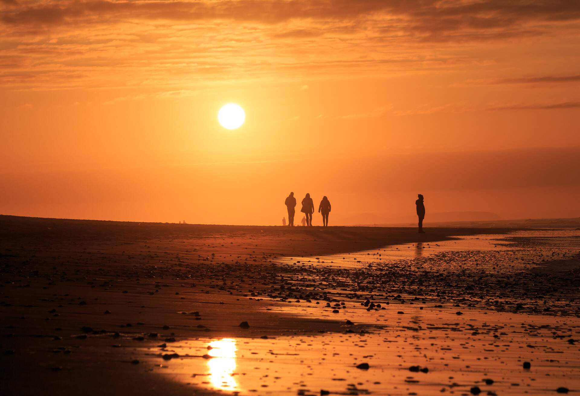 Sunset at Whiterocks Beach, Northern Ireland