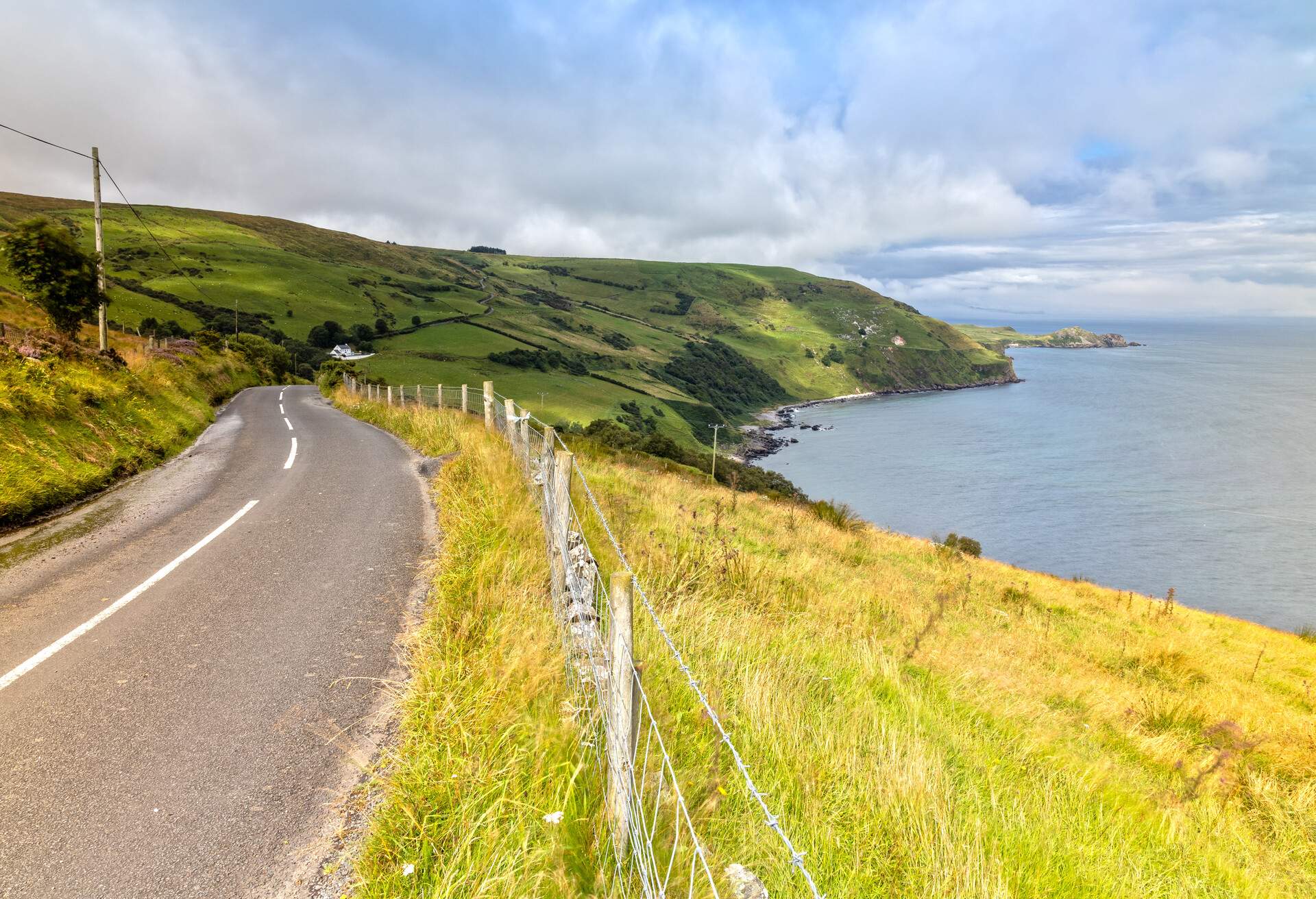 Road to Torr Head in Bellycastle, Northern Ireland; Shutterstock ID 1508507708