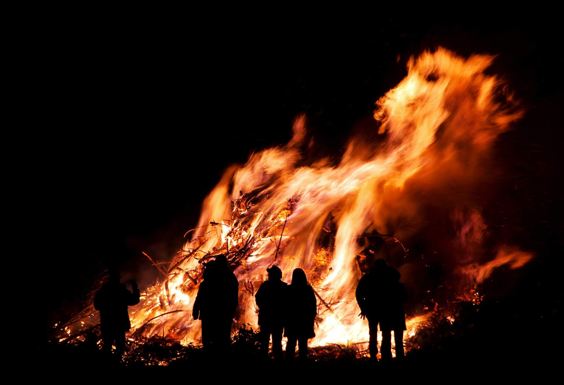 Walpurgis night fire