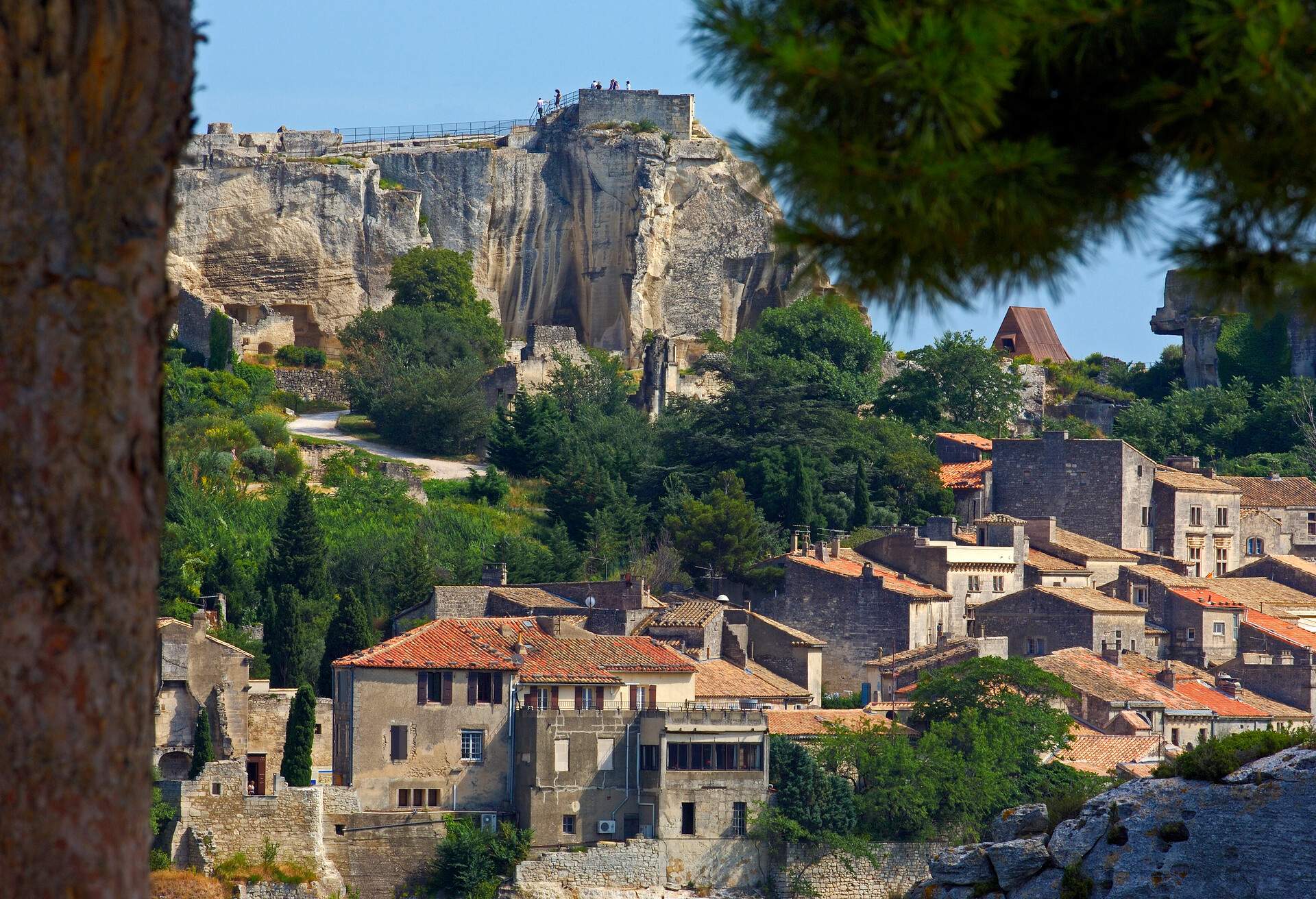 Les Baux de Provence, Bouches du Rhone, Provence, France