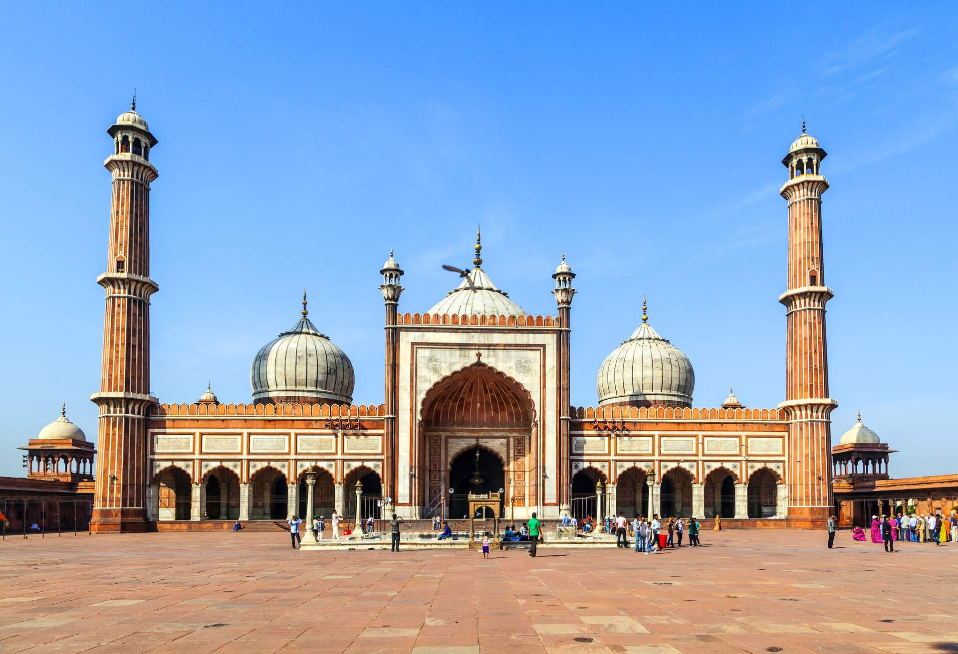 famous Jama Masjid Mosque in old Delhi, India.; Shutterstock ID 118356763; Purpose: TEMPLE; Brand (KAYAK, Momondo, Any): KAYAK