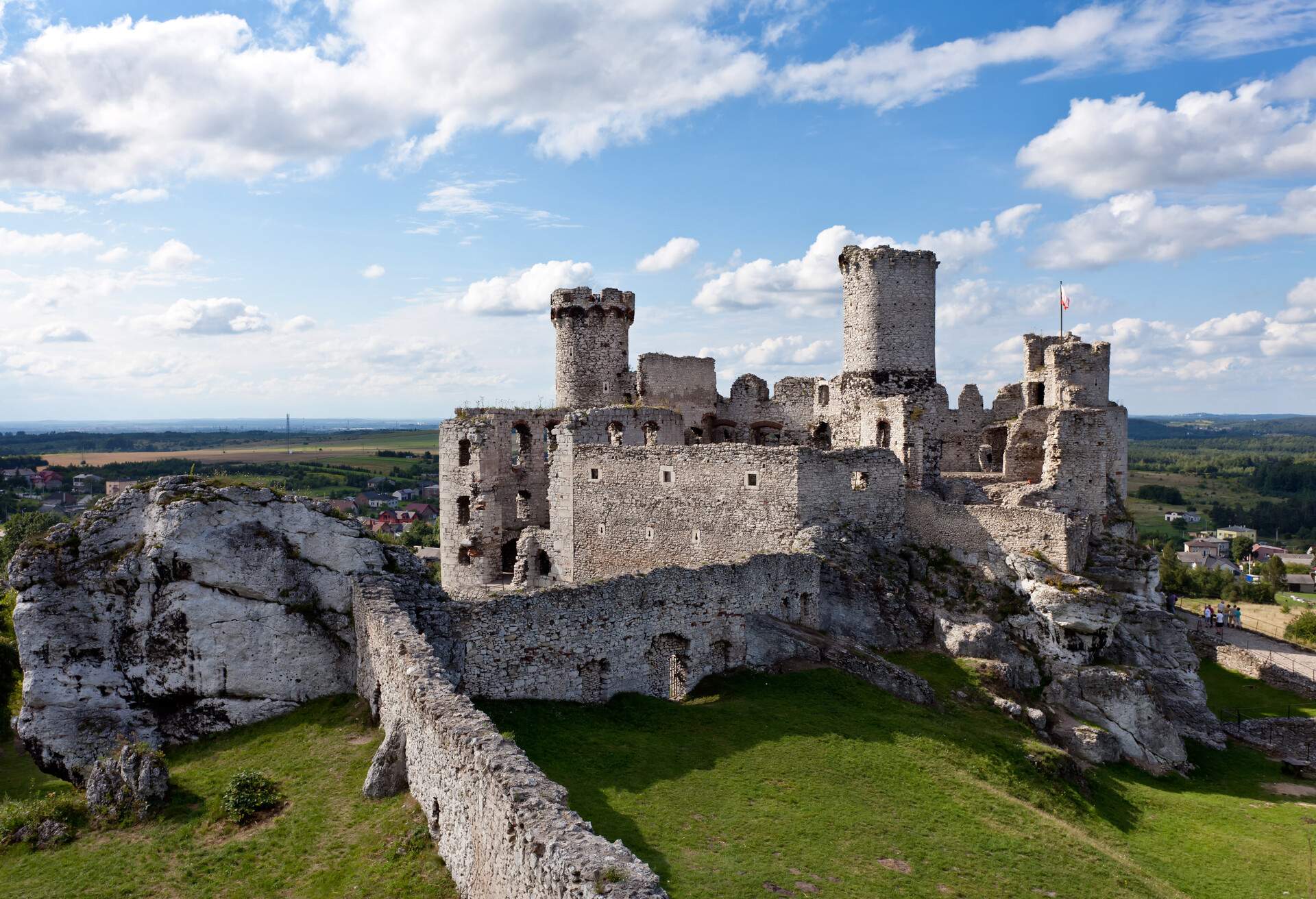 The Ogrodzieniec Castle, Poland.