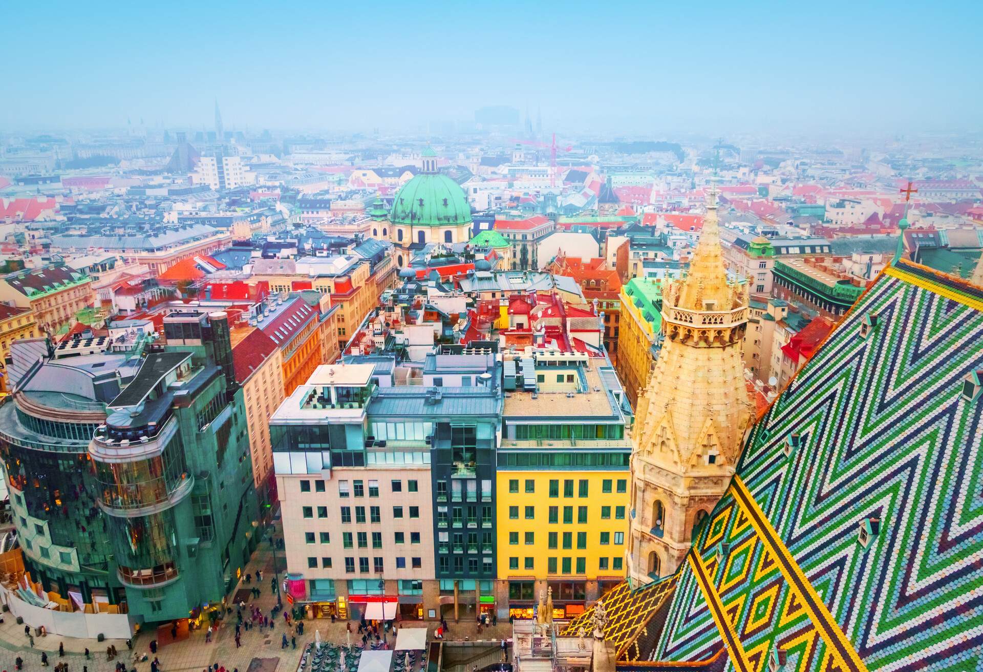view to AUSTRIA, VIENNA