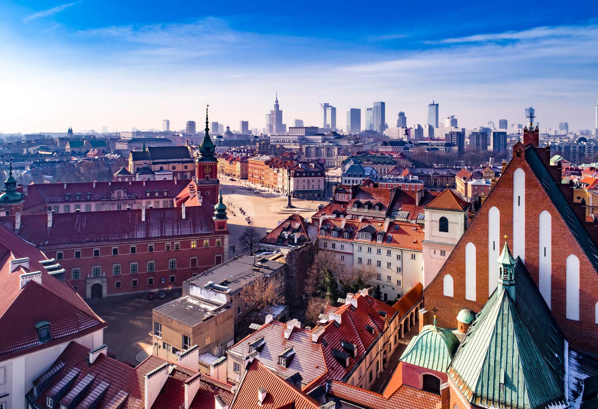Castle Square in Warsaw
