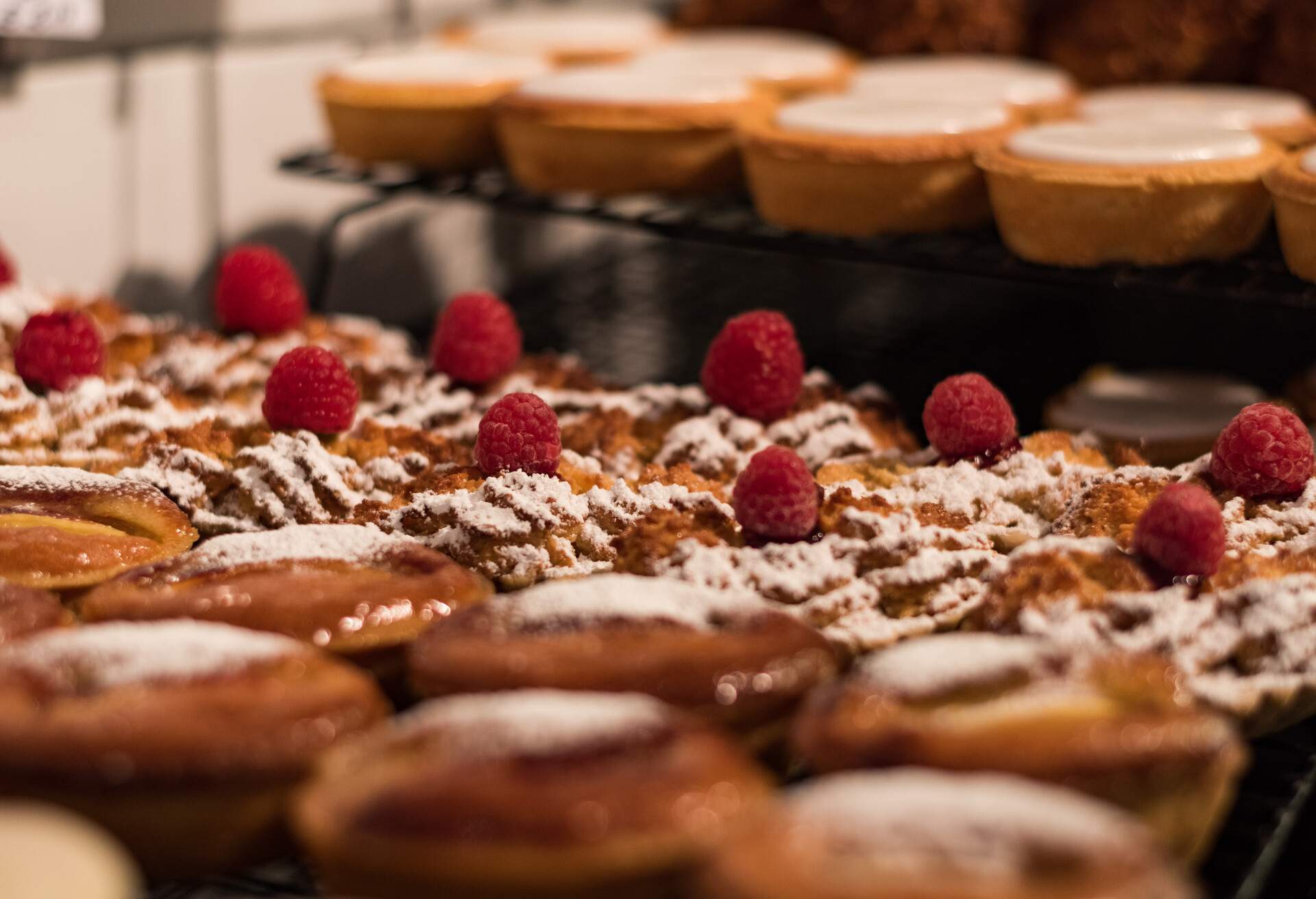 Typical Swedish coffee cakes