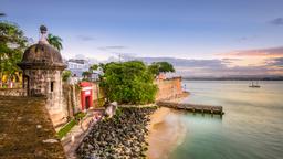 Find cheap flights from England to San Juan