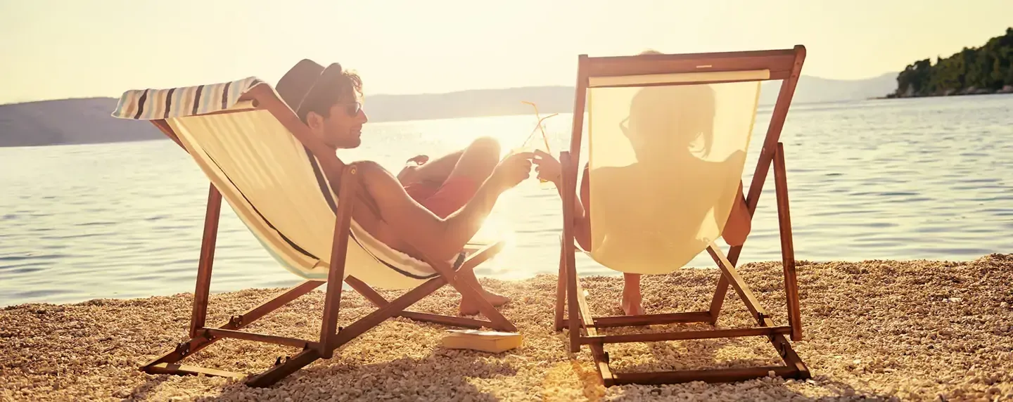 Brits drinking on holiday