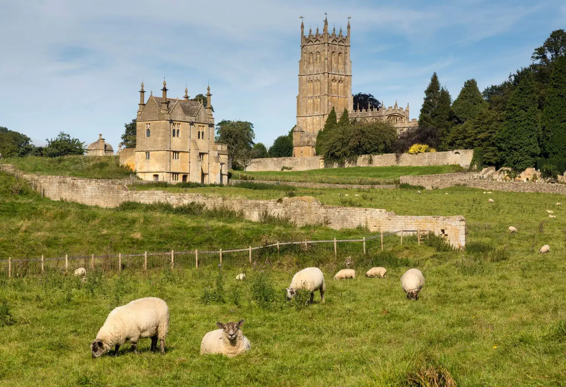 england costwold way chippen campden church of st james