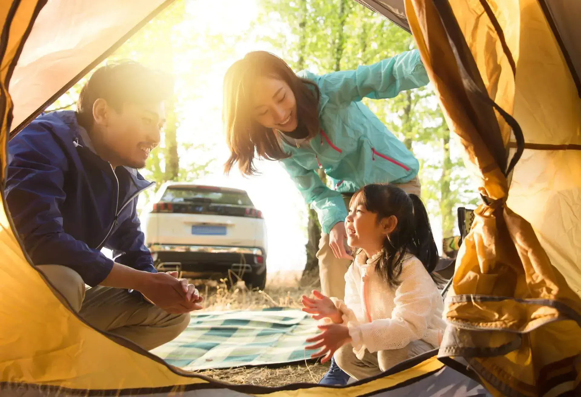 travel family camping tent