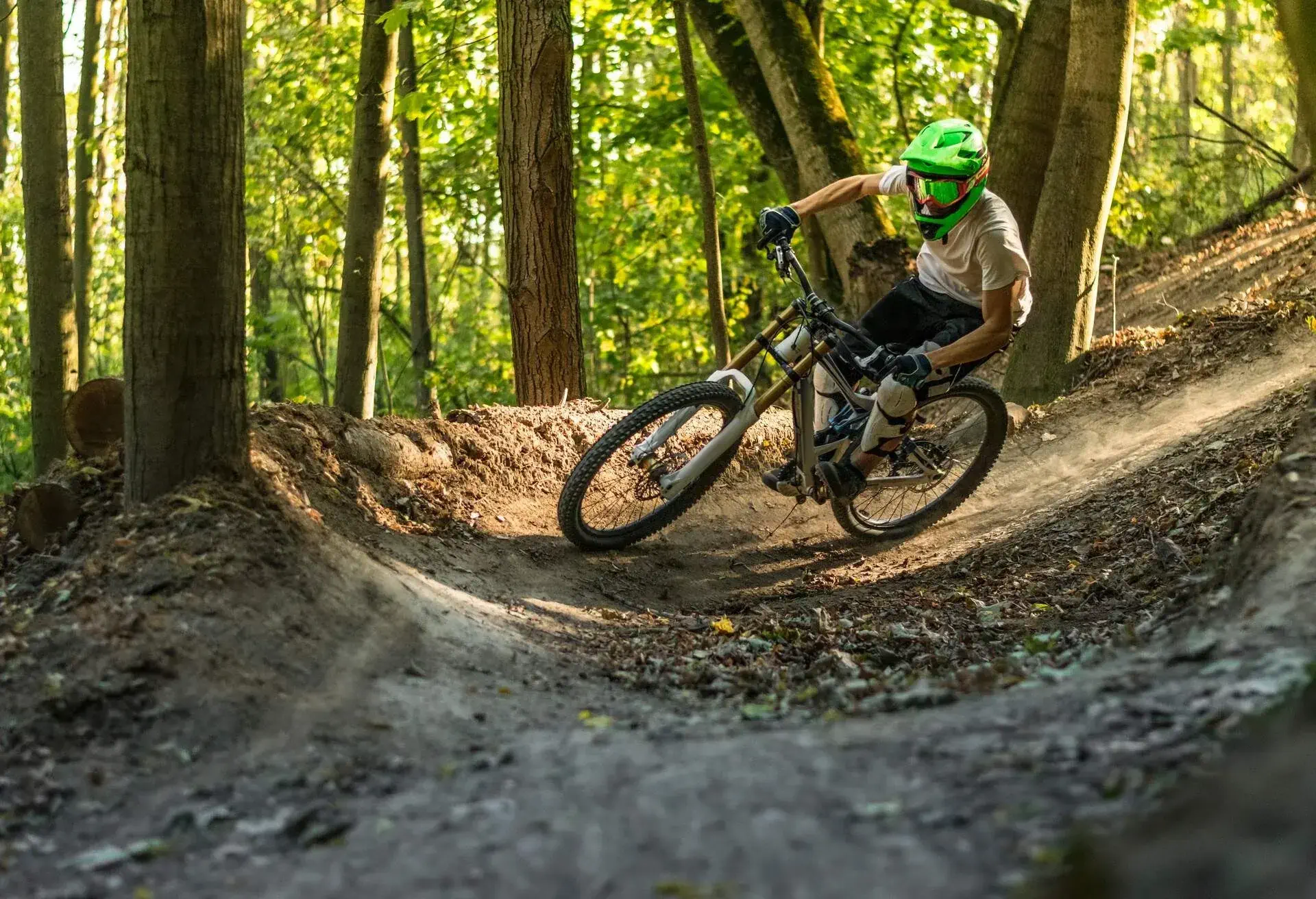 mountain biking