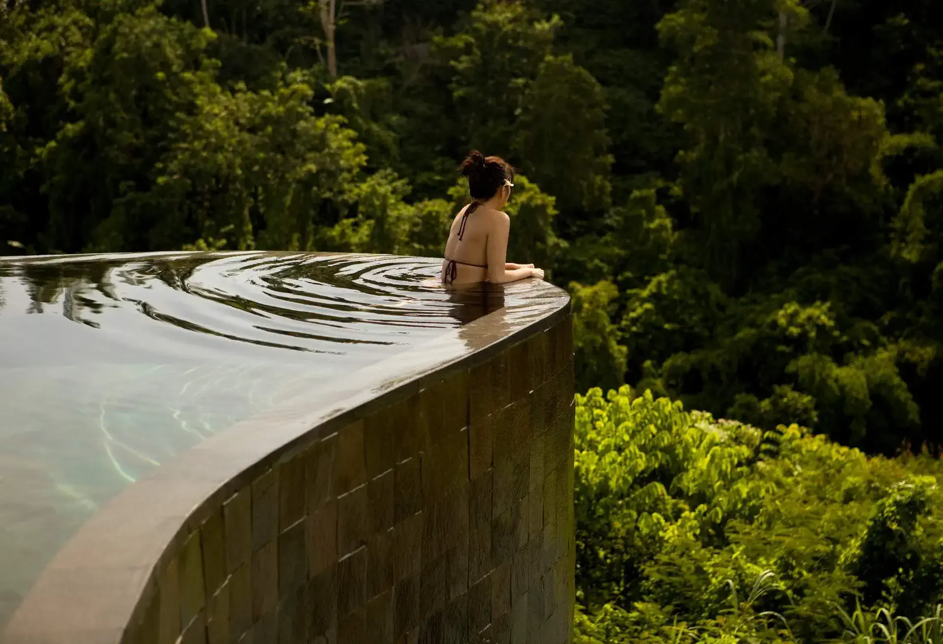 Bali pool nature