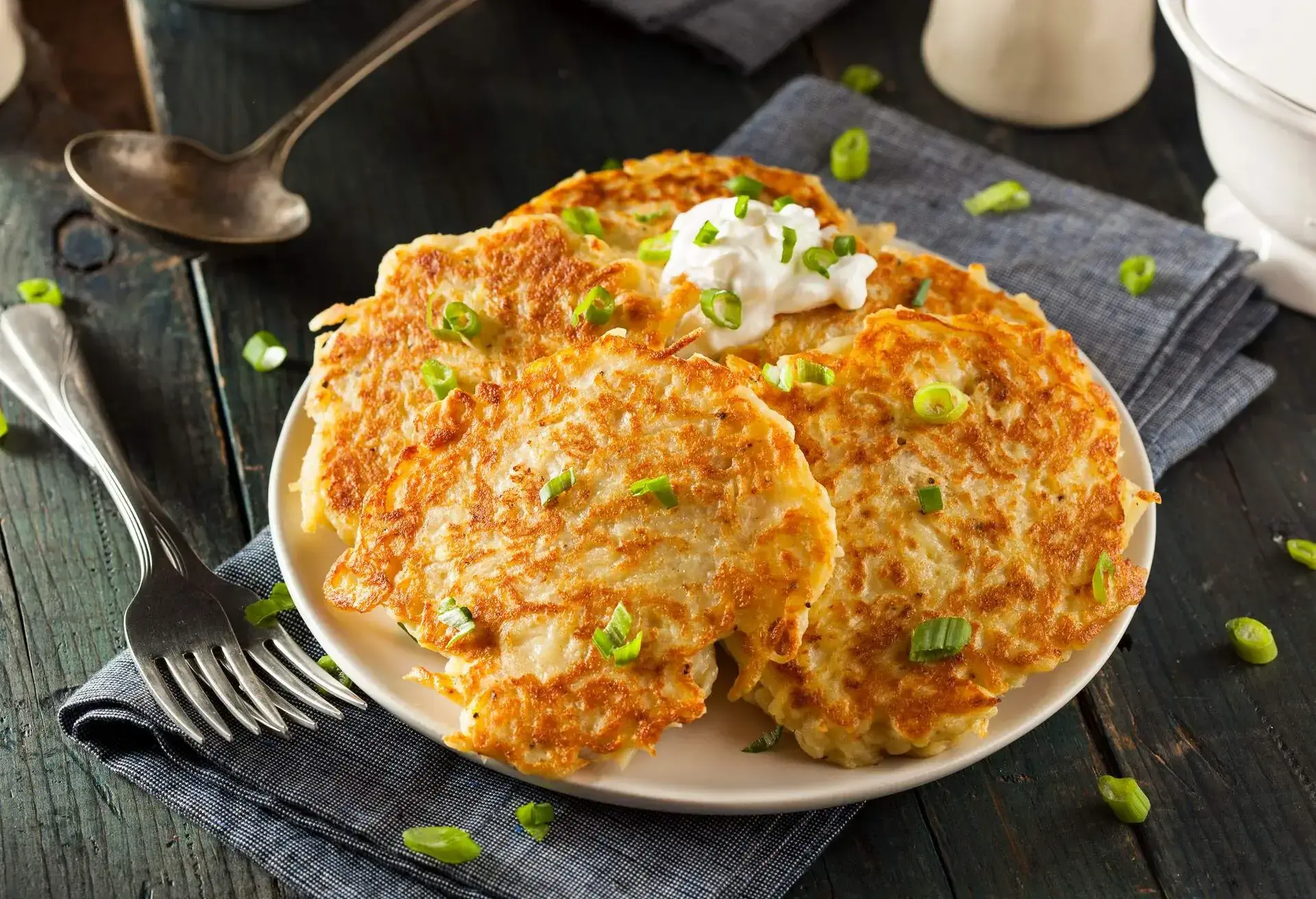 Homemade Boxty Irish Potato Pancakes for Breakfast