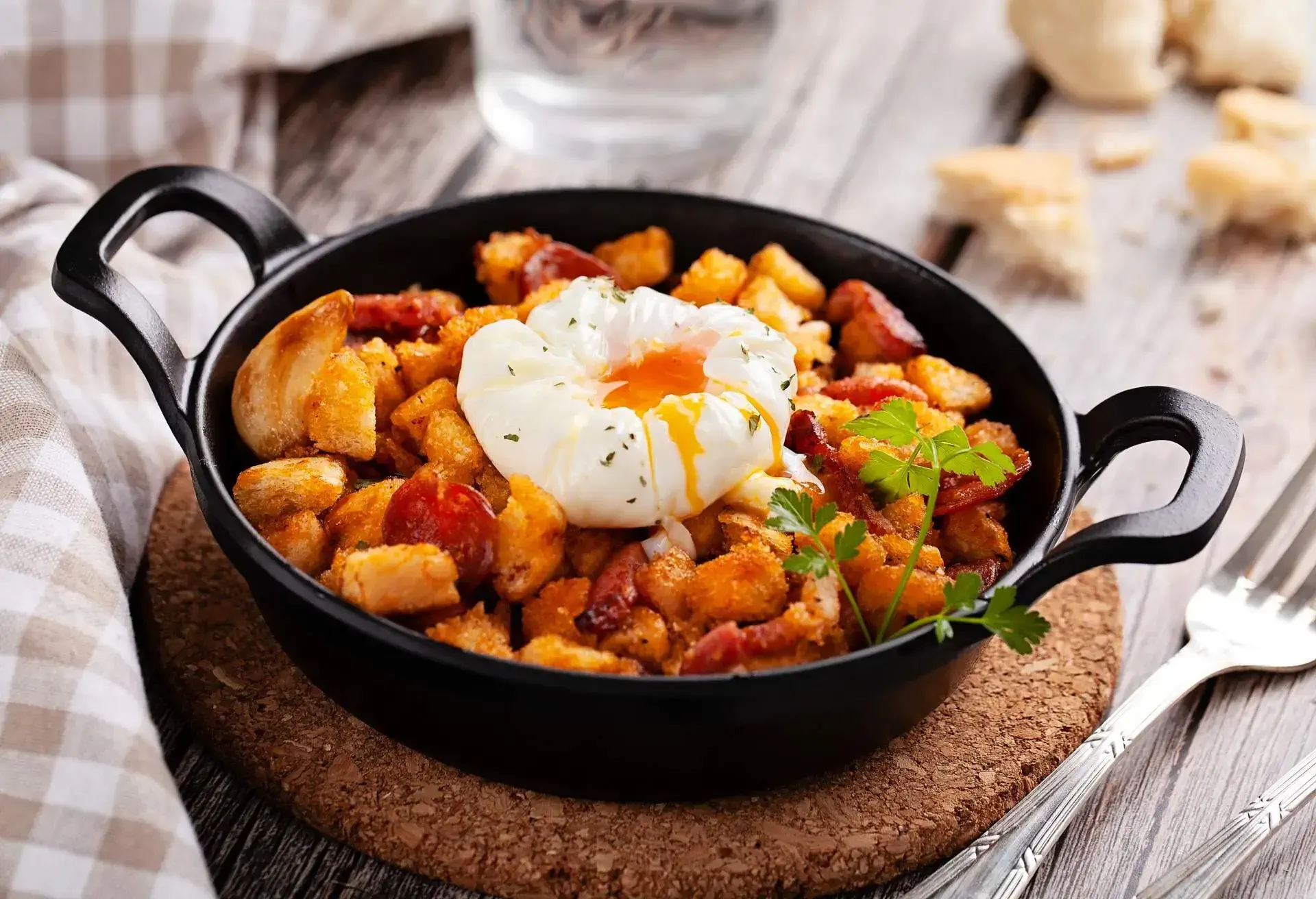 THEME_FOOD_SPANISH_CHORIZO_MIGAS_GettyImages-1385920695