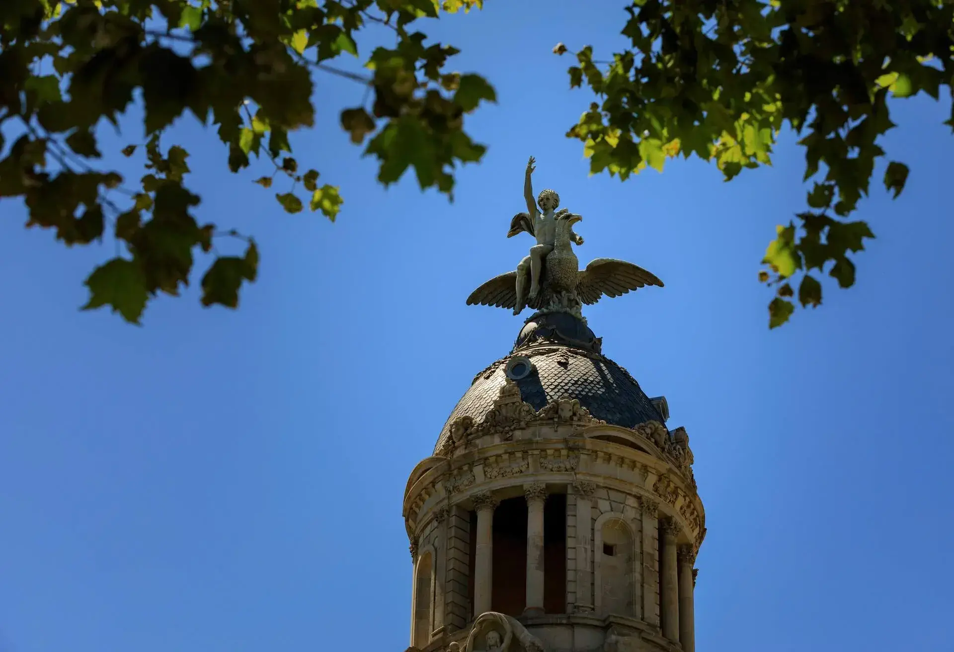 architecture along the Passeig de Gracia in Barcelona