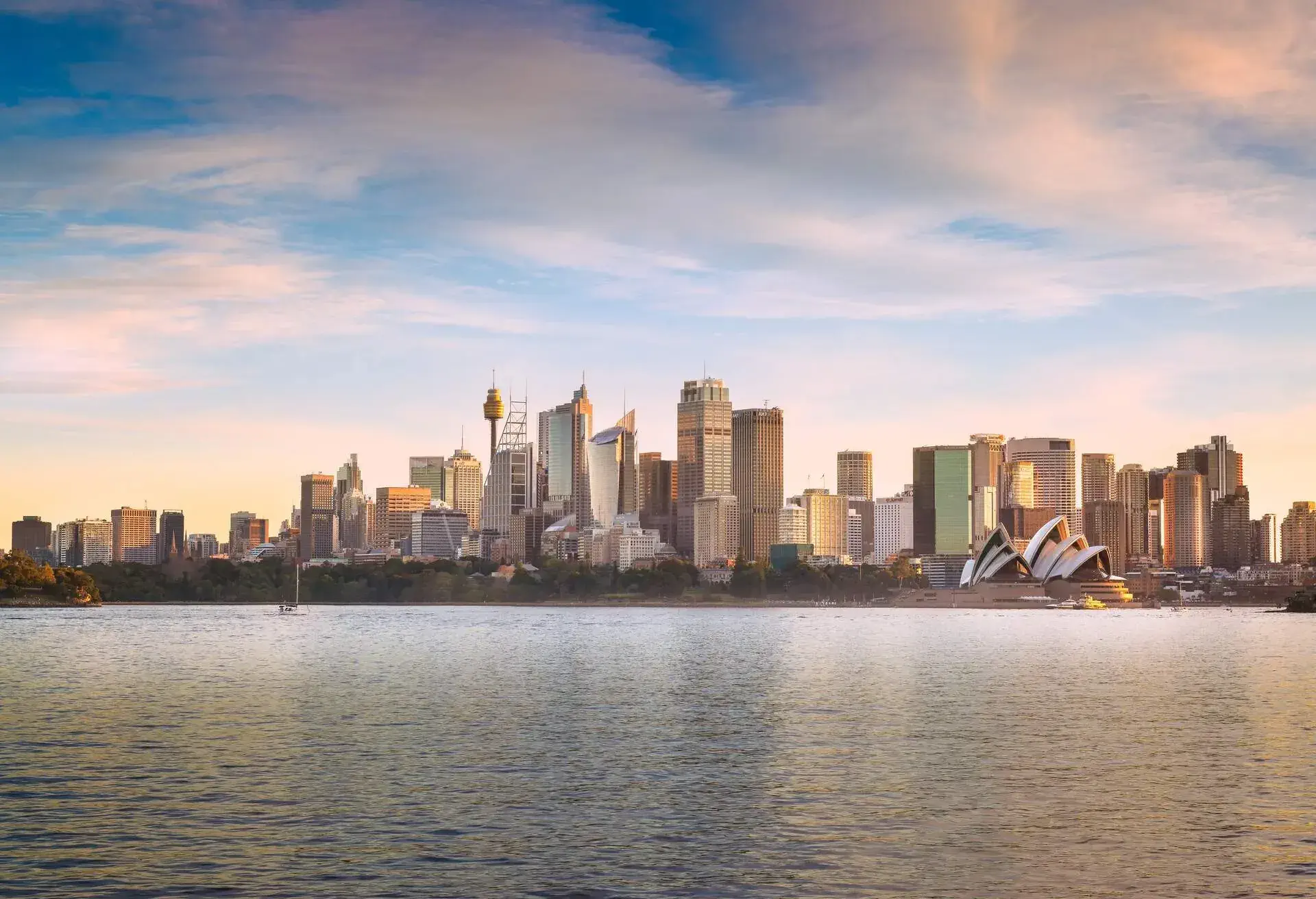 Sydney Building take from Cremorne Point.